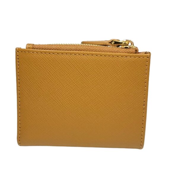 Prada Logo Plaque Bi-Fold Leather Card Holder - Wallet - Picture 3 of 7